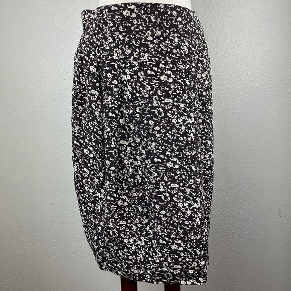 Linda Allard for Ellen Tracy Silk Midi Skirt EUC - Picture 1 of 7